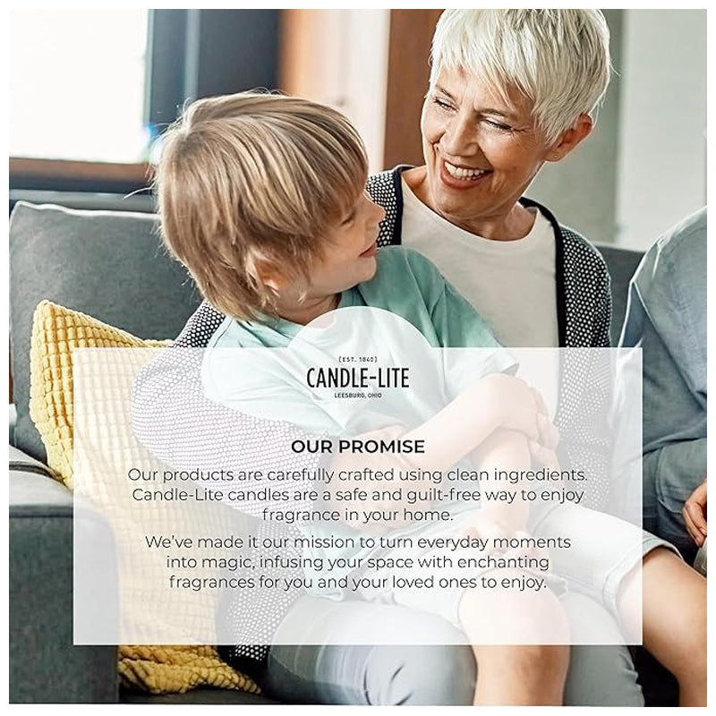 Candle-Lite Candle Edes 397 Gram Apple Cinn Crisp -Red