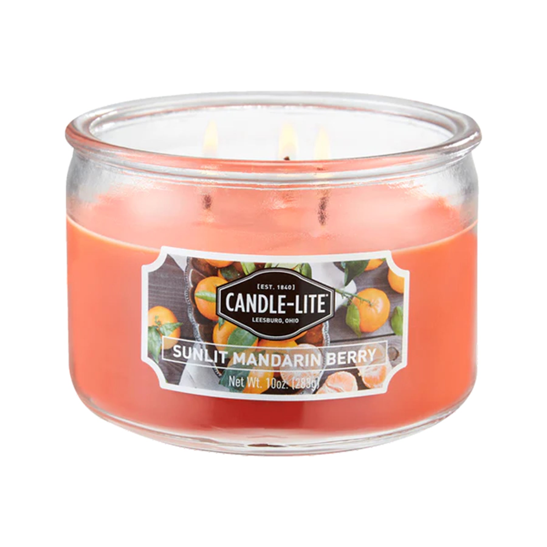 Candle with Fragrance - Sunlit Mandarin Berry