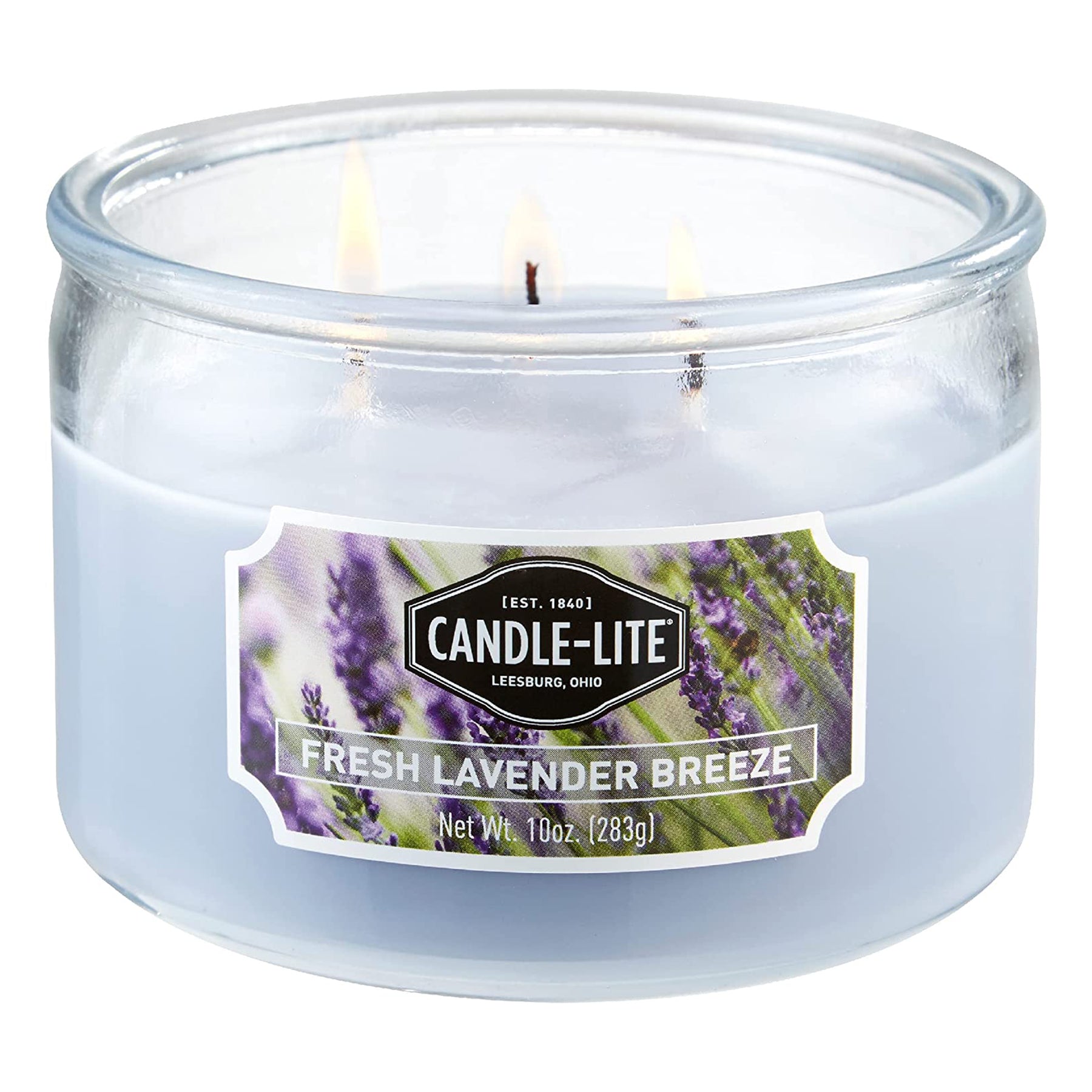 Candle with Fragrance - Fresh Lavender Breeze
