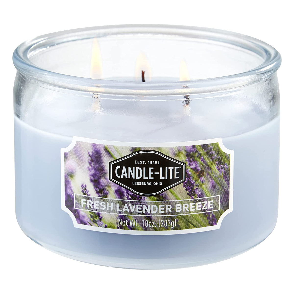 Candle with Fragrance - Fresh Lavender Breeze