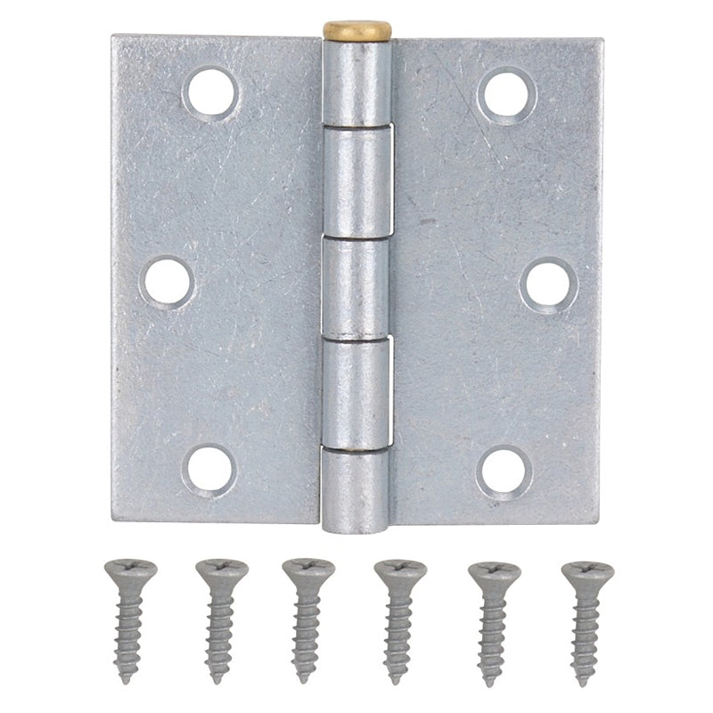 Prosource Door Hinge Squr 3X3" Cnr -Galvanized