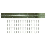 Prosource Continuous Hinge 1-1/2X72-Bright Nickel