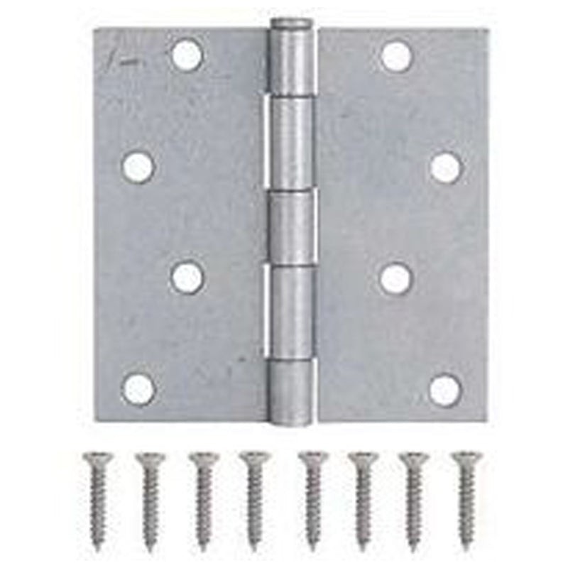 Prosource Utility Hinge Squr Cnr 4X4" -Galvanized