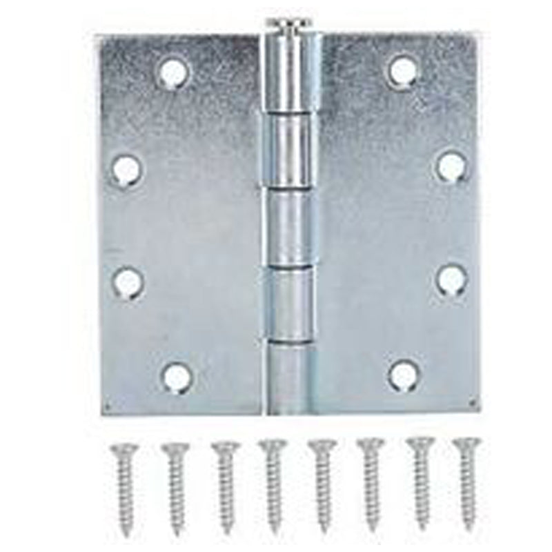 Prosource Stl Utility Hinge Squr Cnr 5X5" -Zinc