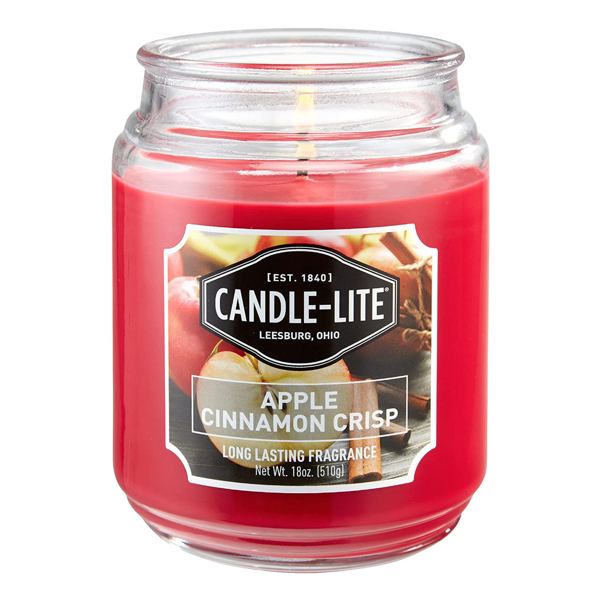 Candle with Fragrance - Apple Cinnamon Crisp