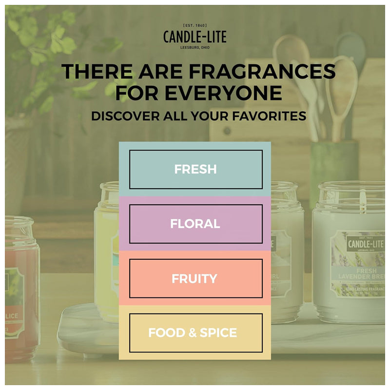 Candle Lite Candle Edes 18Oz Island Bellini-Orange