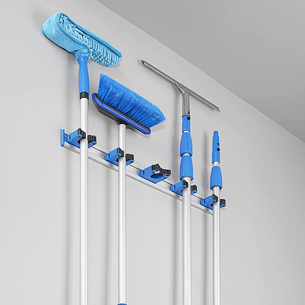 Broom holder and organizer