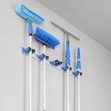 Broom holder and organizer