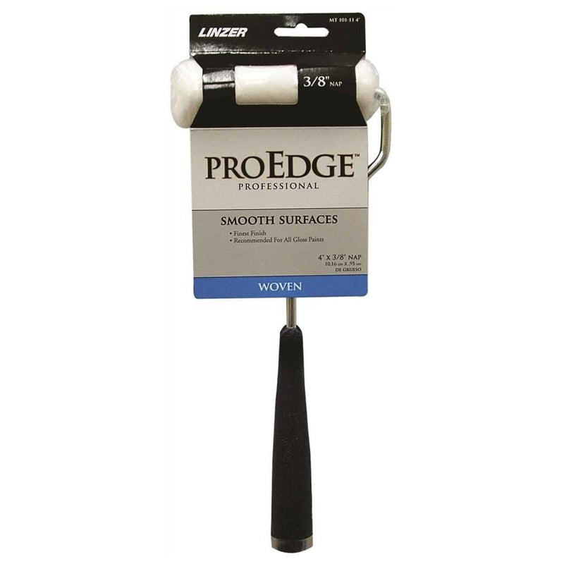 Linzer  Paint Roller With Mini Frame 1/2X11/4" White - Black&White