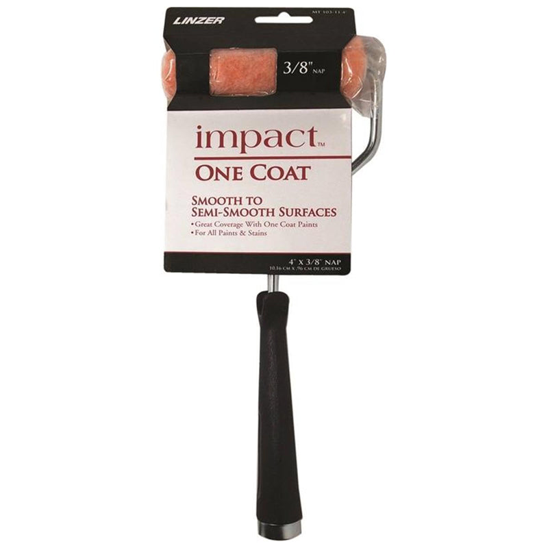 Paint Roller With Mini Frame 3/8X11/4"-White