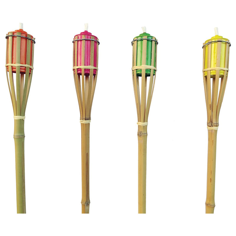 Bamboo Torch 4Ft-Multicolor