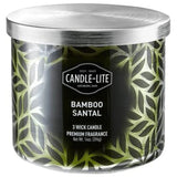 Candle-Lite Candle Edes 396 Gram -Bamboo Santal