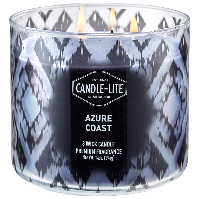 Candle Lite Scented Candle 14 Oz-White