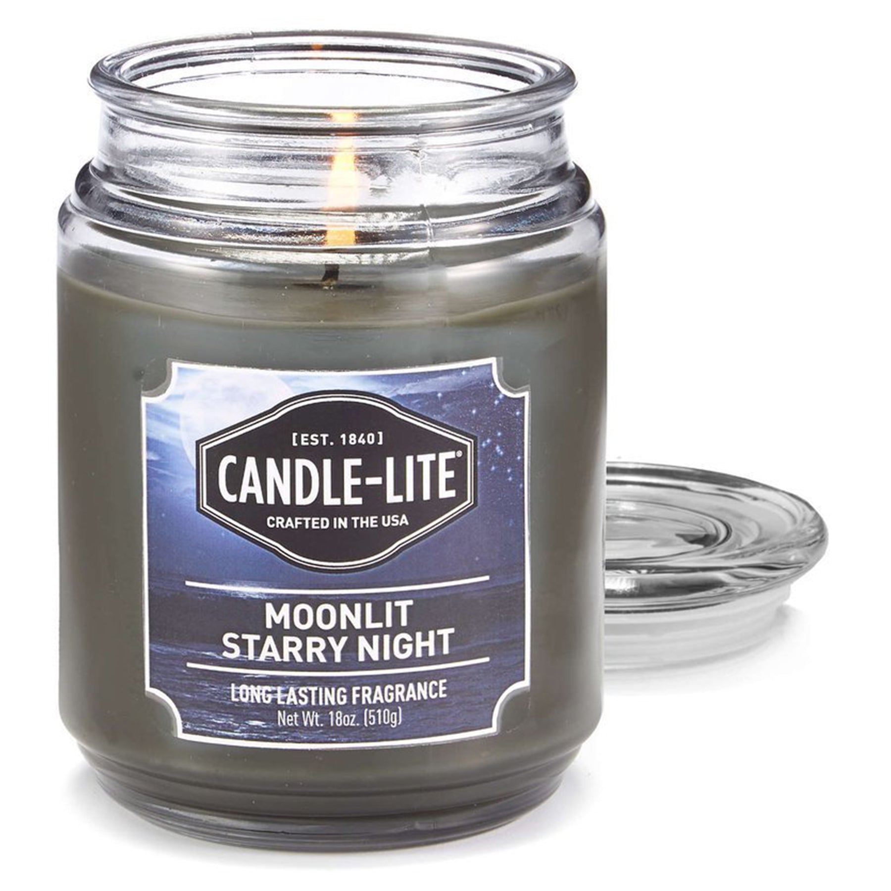 Candle with Fragrance - Moonlit starry night