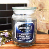 Candle with Fragrance - Moonlit starry night