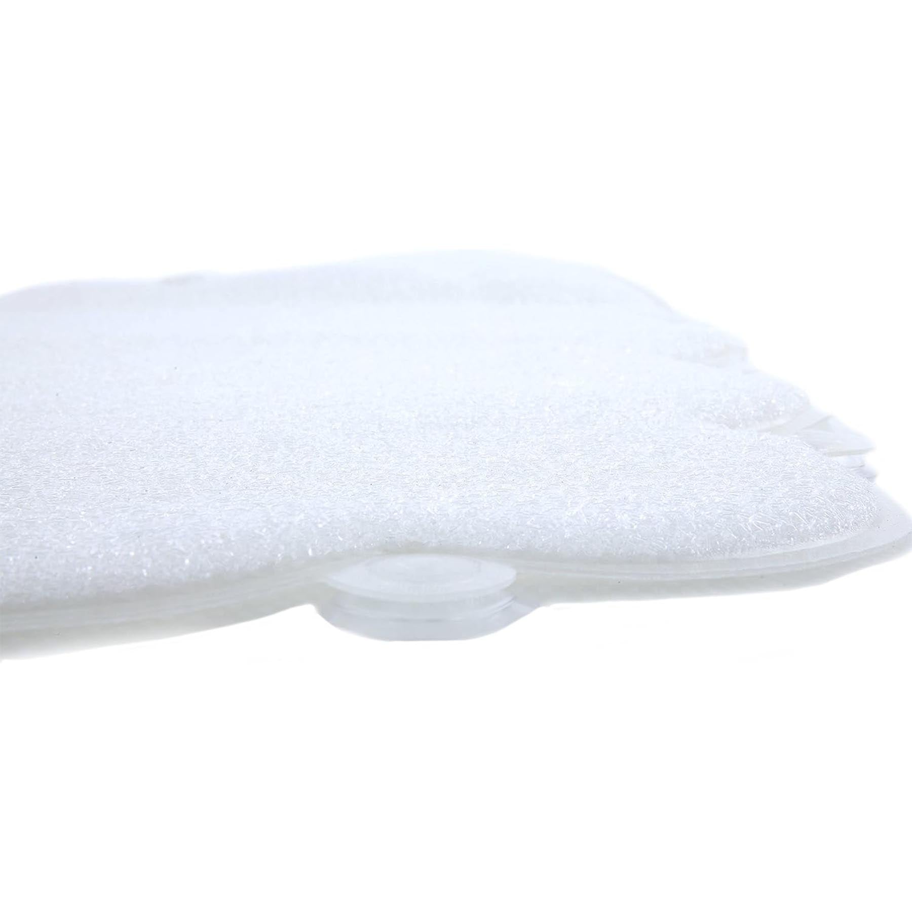 Cloud Bath Mat, White Color