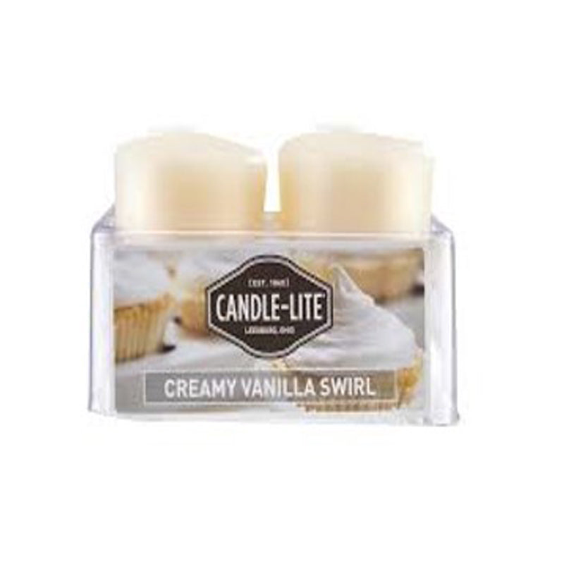 Candle Light Candle EDES VOT 1.5X2 Crmyvansswrl-White