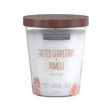 Candle-Lite Candle Esel 9Oz Salt Grapfruite & Pomel-White