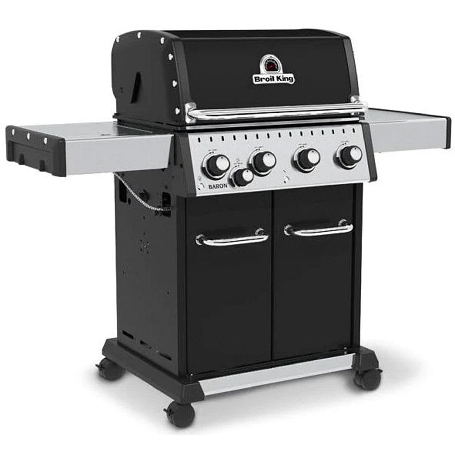 Liquid Propane gas grill - Silver/Black