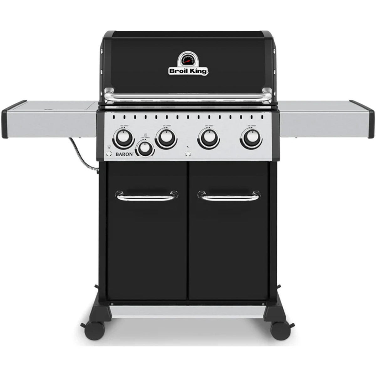 Liquid Propane gas grill - Silver/Black