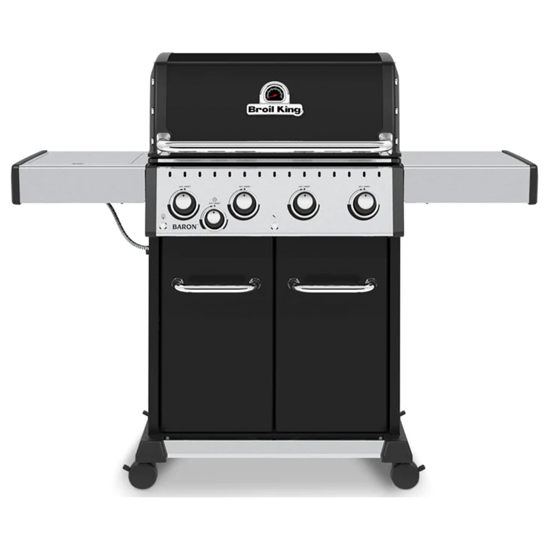 Liquid Propane gas grill - Silver/Black