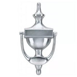 Door Knocker 7" Stn Nickl -Silver