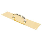 Prosource Pull Plate 3-1/2X15"-Gold