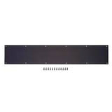 Prosource Kick Plate, 8 × 34 Inches, Oil-Rubbed Bronze Finish-Black