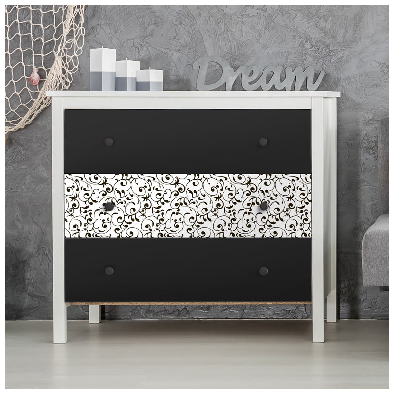 Con-Tact Shelf Liner 18"X9Ft-Virtu Black