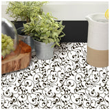 Con-Tact Shelf Liner 18"X9Ft-Virtu Black