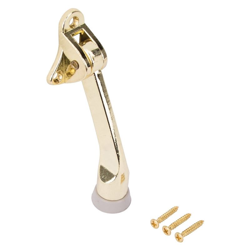 Prosource Kick Down Door Holder 4 Inch-Gold