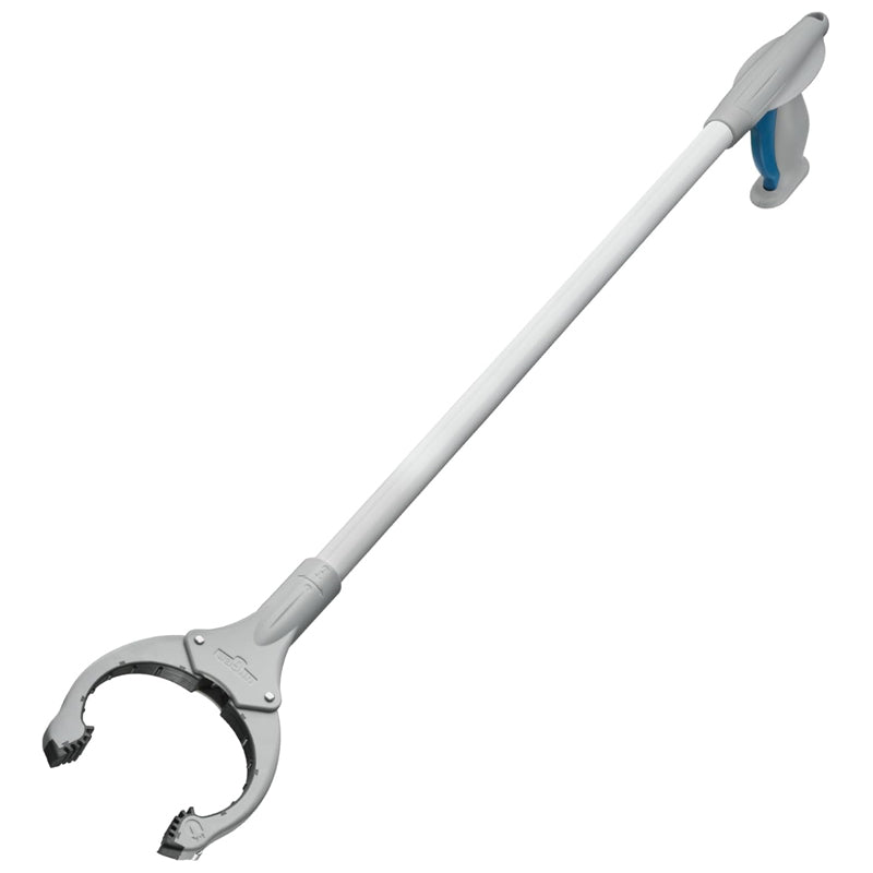 Unger 32" Grabber Plus Reacher Pick-Up Tool with Magnetic Tip - Gray