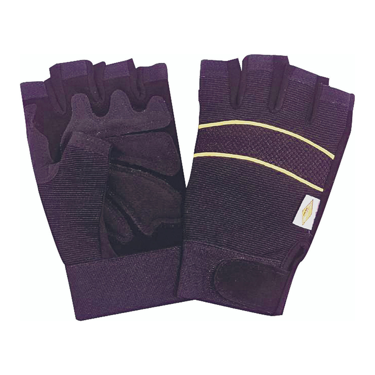 WORKING GLOVES FINGERLESS LARGE