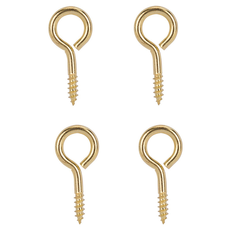 Hillman Screw Eye 13/32X1-3/8" Lrg-Gold