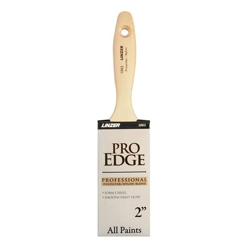 Linzer  Stainless Steel Varnish Wall Paint Brush 2"  - Beige