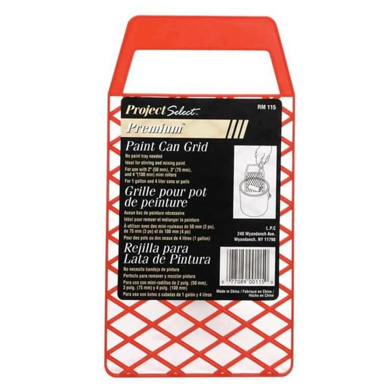 Linzer Paint Can Grid 1Gal Plstc-Red