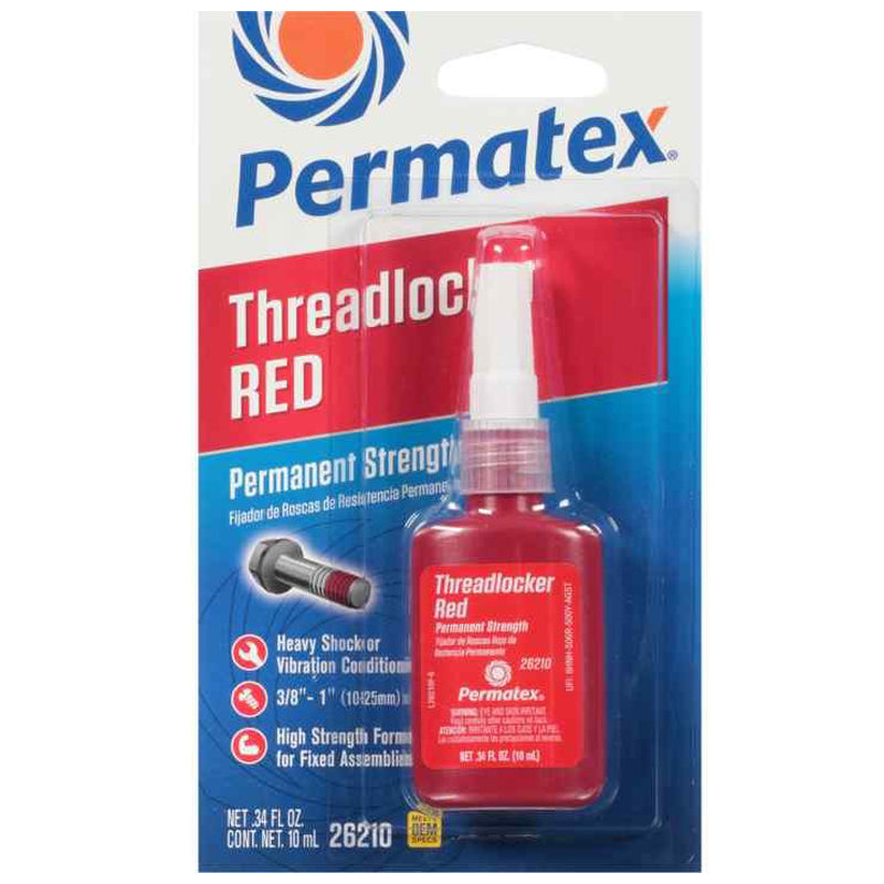 Permatex Threadlocker 10Ml-Red