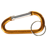 Carabiner Keychain 2-3/4-Gold