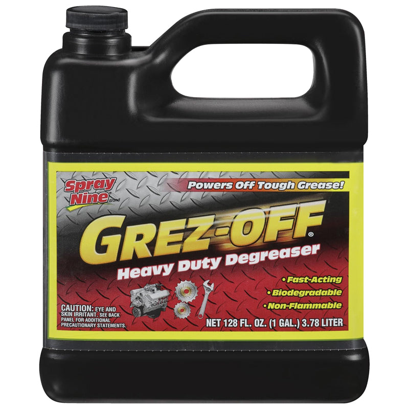 Spray Nine Grez-Off Degreser 1 Gal-Black