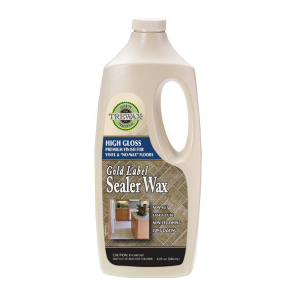 Sealer wax finish