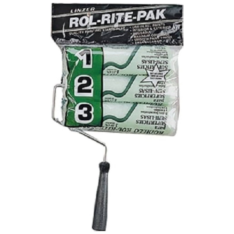 Linzer  Dlx Hd Roller & Frame Set 3/8X9" - Green