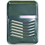Linzer Paint Roller Tray With Ladder Grip 1Qt 9" Metal - Green