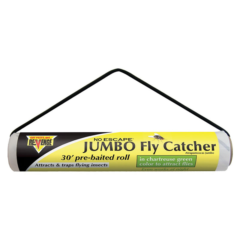 Revenge Jumbo Fly Catcher 8 Inch X 30 Feet - Multicolor
