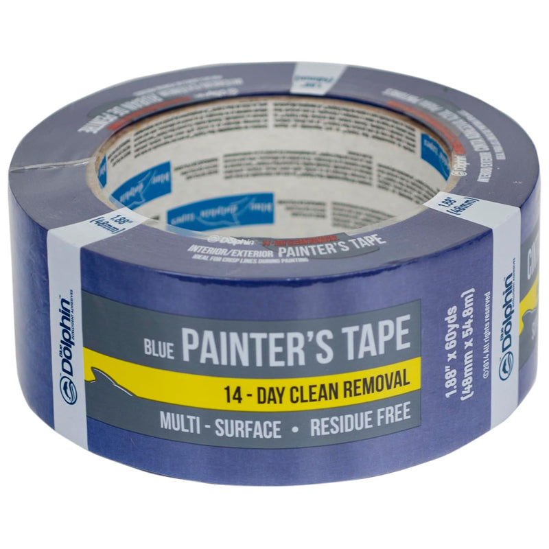 Blue Dolphin Painter`S Tape 1.88"X60Yad-Blue