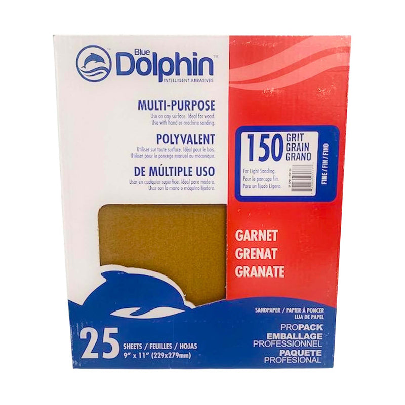 Blue Dolphin Natural Garnet 9X11 Sheets 25Pk-Brown