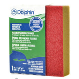 Sanding straight sponge, Yellow & Red