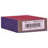 Linzer Sanding Straight Sponge Med/Coarse-Multi-Color