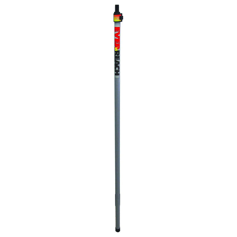 Ever Reach Adjustable Lightweight Extension Pole 4-8 Ft-Grey