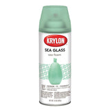 Sea glass spray paint - light blue