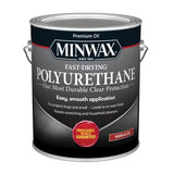 Minwax Fast Drying Int Poly Paint Gls 1Gal-Clear